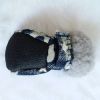 Pet Booties Set, 4 PCS Snow Shoes, Skid-Proof Anti Slip Sole Paw Protector with Zipper