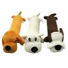 Pet dog gnaws and makes sounds; clean teeth toy dog toy