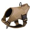 Dog Harness; large dog training tactical chest; explosion-proof
