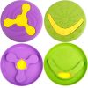 Pet Flying Disc Toy Dog Flying Saucer Indestructible Training Toy Interactive Toy