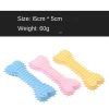 2pcs New dog grinding teeth biting toys flat bones Large and small dog teeth grinding toys