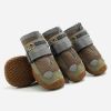 Non-Skid Booties Non-Slip with 3m Reflective Strap S to L Size