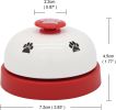 Pet Training Bell Clicker with Non Skid Base, Potty Training Clock