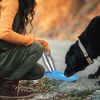 25OZ Portable Dog Water Bottle Stainless Steel Water Dispenser Leak-Proof Design