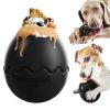 Large Dog Toy Dinosaur Eggs Slow Feeder Chew Release Anxiety Pet Teeth Cleaning