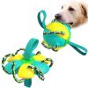 Dog Soccer Ball Interactive Pet Toys Ball Molar Toy Outdoor Training Ball