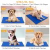 Pet Dog Cooling Mat Pressure Activated Gel Cooling Mat Pad Cooling Bed Mats Portable L Size