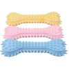 2pcs New dog grinding teeth biting toys flat bones Large and small dog teeth grinding toys