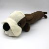 Pet dog gnaws and makes sounds; clean teeth toy dog toy
